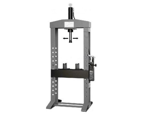 Пресс гидравлический с ручным приводом, 20 тонн,  pr20/pm(654b) grey PR20/PM(654B)_GREY WERTHER-OMA